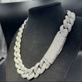 Iced out cuban link chain